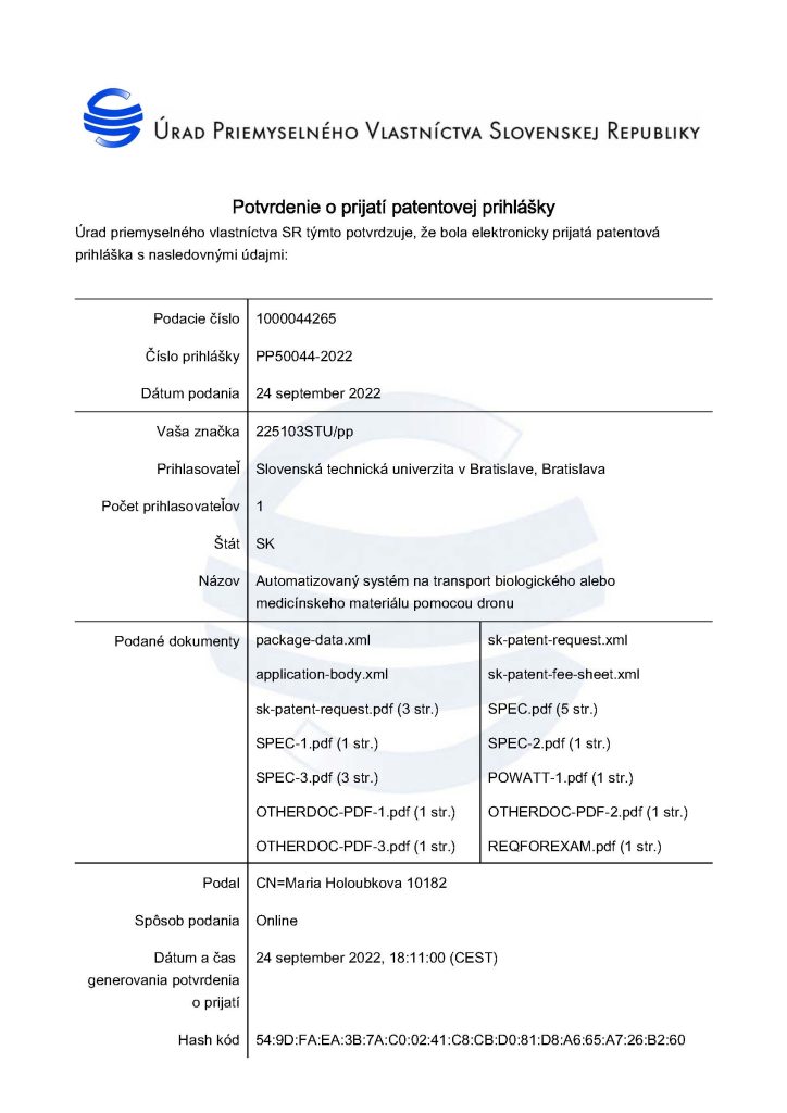 Požiadali sme o ochranu riešenia